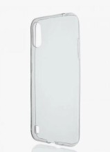 Чехол-накладка Samsung A01 силикон прозрачный
