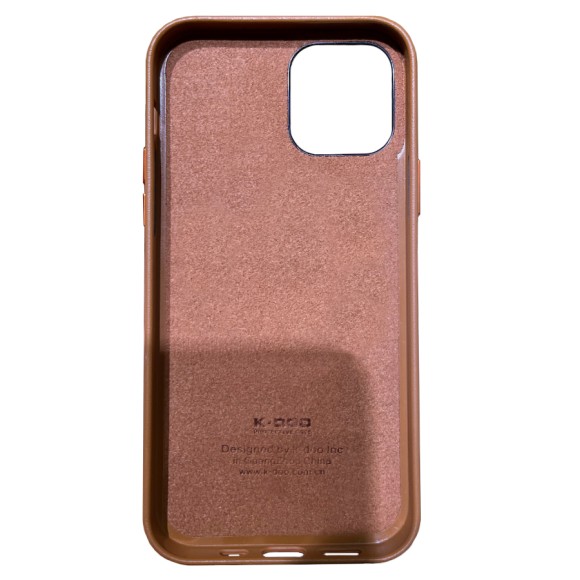 Чехол-накладка для iPhone 13 Pro Max K-DOO Noble оранжевый