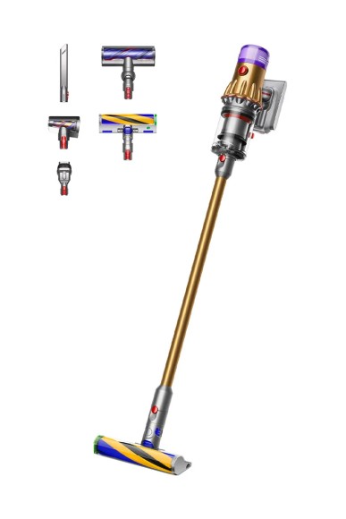 Вертикальный пылесос Dyson V12/SV46 Detect Slim Absolute (Золотой)