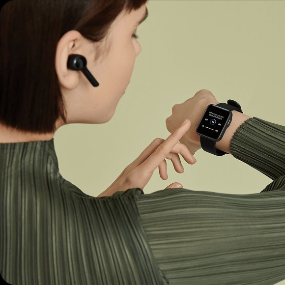 Часы Xiaomi Mi Watch Lite (синий, Navy blue)