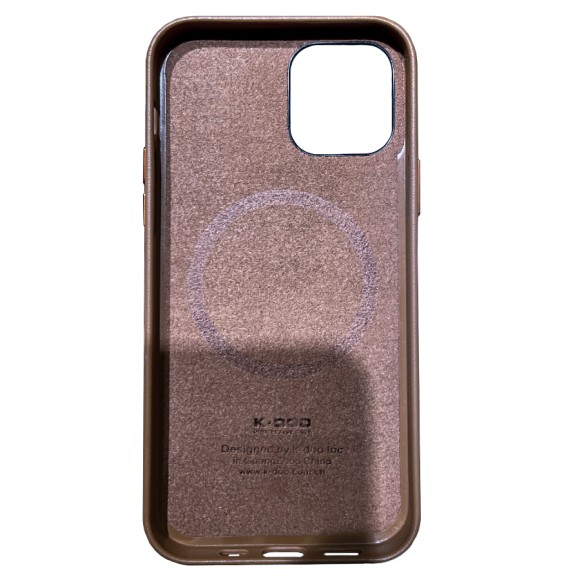 Чехол-накладка для iPhone 13 Pro K-DOO Mag Noble коричневый Чехол-накладка для iPhone 13 Pro K-DOO Mag Noble коричневый