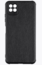 Чехол-накладка Samsung A22s силикон карбон черный