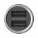 АЗУ Xiaomi ZMI Car Charder AP821 метал серый