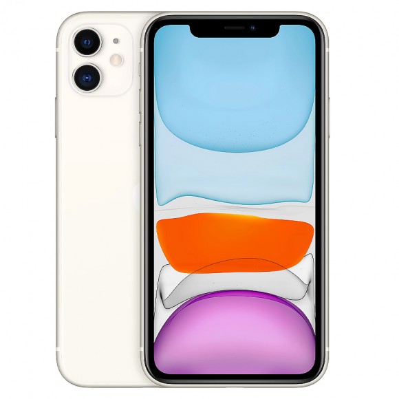 Смартфон Apple iPhone 11 64GB A2221 (белый)
