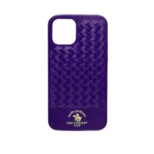 Чехол-накладка для iPhone 14 Plus Santa Barbara RAVEL плетенка сиреневый