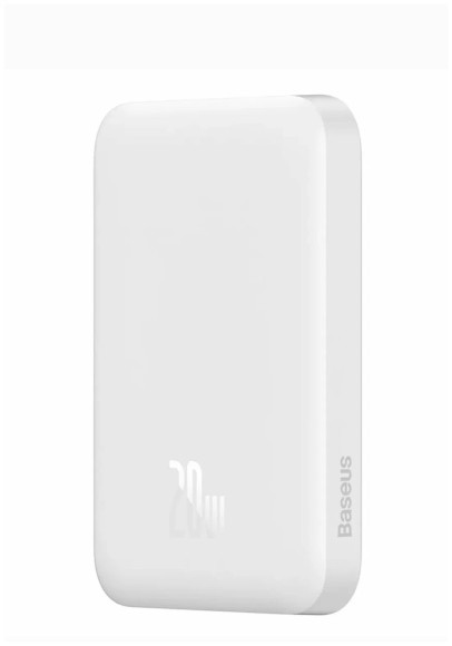 Аккумулятор Baseus 6000 mAh 20W белый