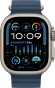 Умные часы  Apple Watch Ultra 2 2024 MYT03 49mm Natural Titanium Case with Blue Ocean Band (Natural Titanium, Blue)