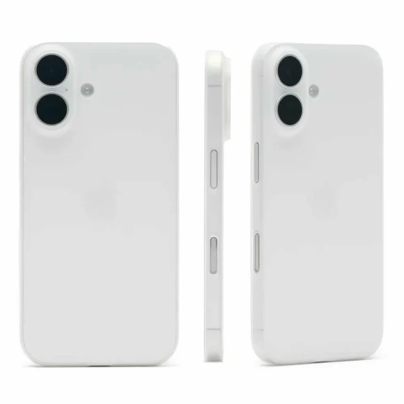 Чехол-накладка для iPhone 16  KZDOO Air Skin White