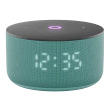 Умная колонка Яндекс Новая Станция Мини 3 (с часами) YaGPT YNDX-00027TRQ (бирюзовый)