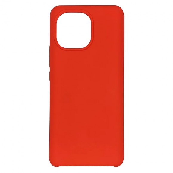 Чехол-накладка Xiaomi Mi 11 Silicone Case красный
