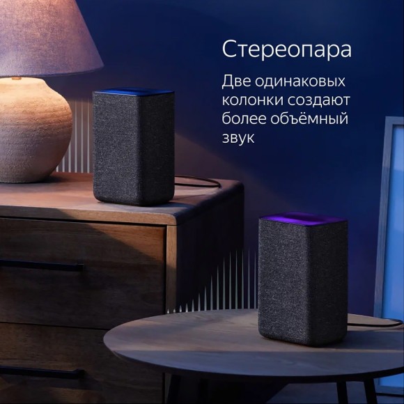 Умная колонка Яндекс Станция 2 с Алисой YNDX-00051 (черная) Умная колонка Яндекс Станция 2 с Алисой YNDX-00051 (черная)