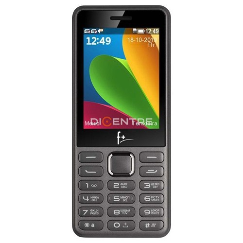 Телефон F+ S285 (темно-серый, Dark Gray) Телефон F+ S285 (темно-серый, Dark Gray)