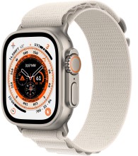 Умные часы Apple Watch Ultra MQFR3 49 мм/M Titanium Case Cellular, титановый/звездный Alpine Loop (Сияющая звезда)