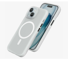 Чехол-накладка для iPhone 15 Pro Hoco Drop Proof Magnetic белый