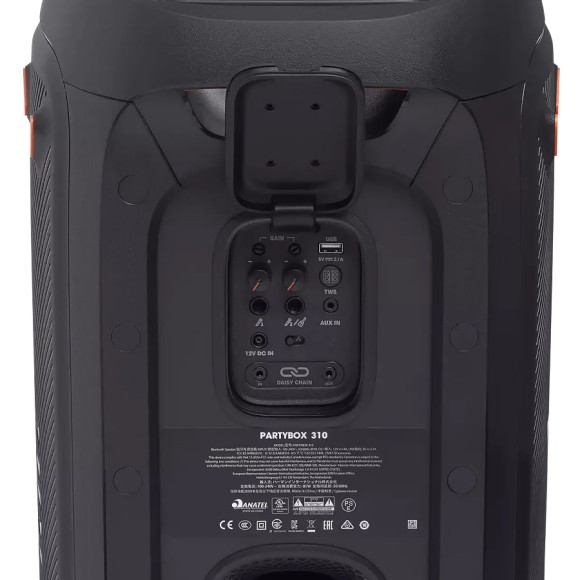 Портативная акустика JBL PartyBox 310 (черный, Black) Портативная акустика JBL PartyBox 310 (черный, Black)