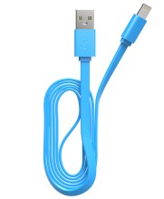 Lightning Maxvi MC-03F 2A 1м плоский синий