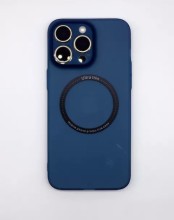 Чехол-накладка для iPhone 15 Pro Max PiBlue Protective Shell синий