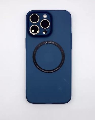 Чехол-накладка для iPhone 15 Pro Max PiBlue Protective Shell синий