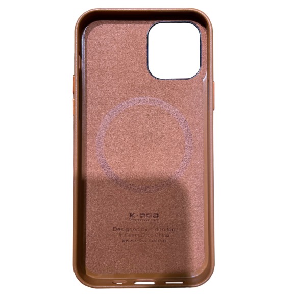 Чехол-накладка для iPhone 13 Pro K-DOO Mag Noble оранжевый Чехол-накладка для iPhone 13 Pro K-DOO Mag Noble оранжевый
