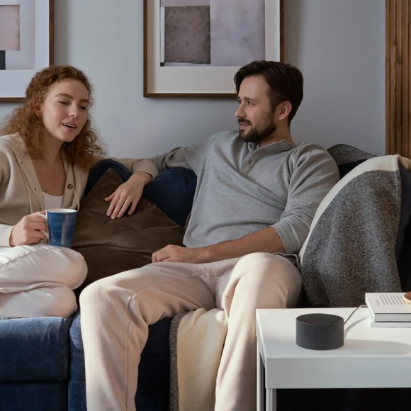 Умная колонка Яндекс Станция Мини (без часов) YNDX-00021 (черный оникс)