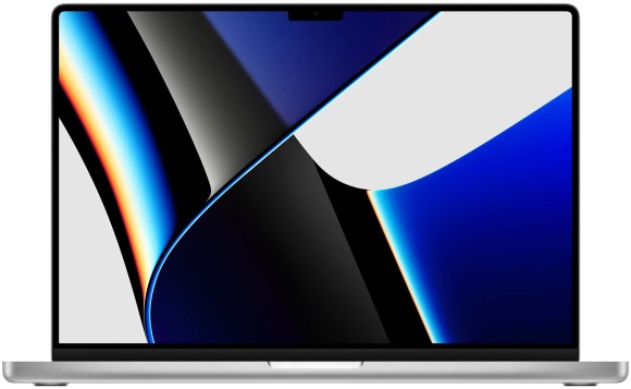Ноутбук Apple MacBook Pro 16" (M1 Max 10C CPU, 32C GPU) 32Gb/1T (MK1N3) Silver (2021) (Серебристый)