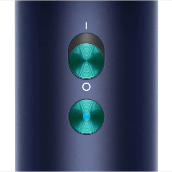 Фен Dyson Supersonic HD15+кейс Prussian Blue/Topaz Orange Фен Dyson Supersonic HD15+кейс Prussian Blue/Topaz Orange