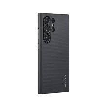 Чехол-накладка Samsung S25 Ultra PITAKA Tactile Woven Case PIN Button Black/Grey Plain