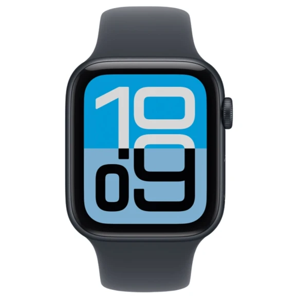 44mm/S/M MEHN4 Series SE 3 2025  Aluminium Case Midnight with Midnight Sport Band (Midnight, Midnight)