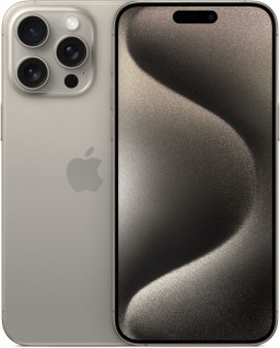 Смартфон Apple  iPhone 15 Pro 128Gb A3102 EUR  Dual: nano SIM + eSIM (Натуральный Титан)