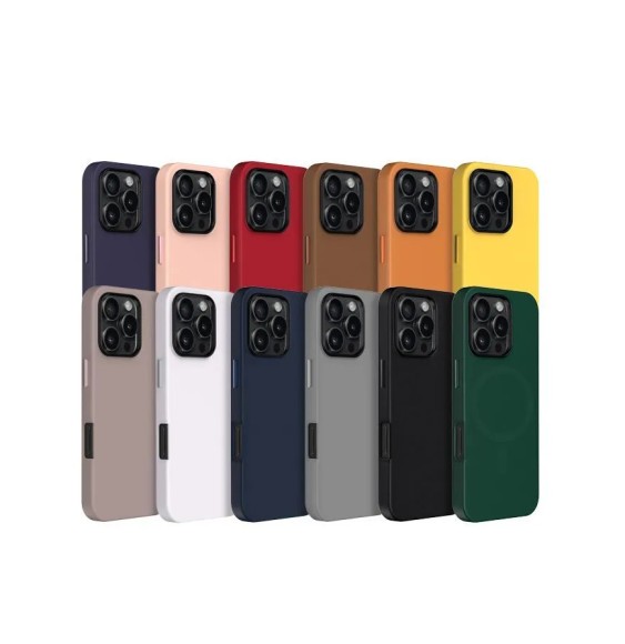 Чехол-накладка для iPhone 16 Pro  KZDOO Mag Noble Collection Dark Blue