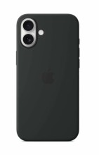 Чехол-накладка для iPhone 16 Plus Silicone Case MagSafe черный