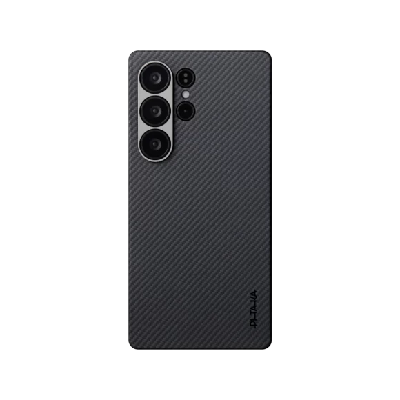 Чехол-накладка Samsung S25 Ultra PITAKA Tactile Woven Case Black/Grey (Twill) Чехол-накладка Samsung S25 Ultra PITAKA Tactile Woven Case Black/Grey (Twill)