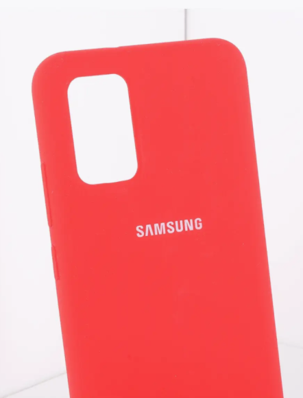 Чехол-накладка Samsung S11Lite/S20 Silicone Case красный Чехол-накладка Samsung S11Lite/S20 Silicone Case красный