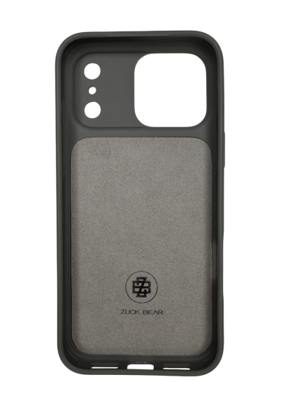 Чехол-накладка для iPhone 17 Pro Zuckbear Aricto Gentleman Gray