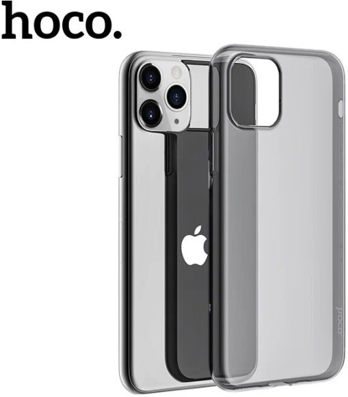 Чехол-накладка для iPhone 11 Pro Max Hoco силикон темный