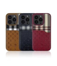 Чехол-накладка для iPhone 14 Plus Santa Barbara PLAID клетка красный