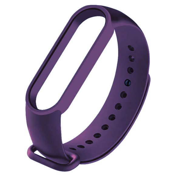 Ремешок для Xiaomi Mi Band 5 темно-сиреневый Ремешок для Xiaomi Mi Band 5 темно-сиреневый