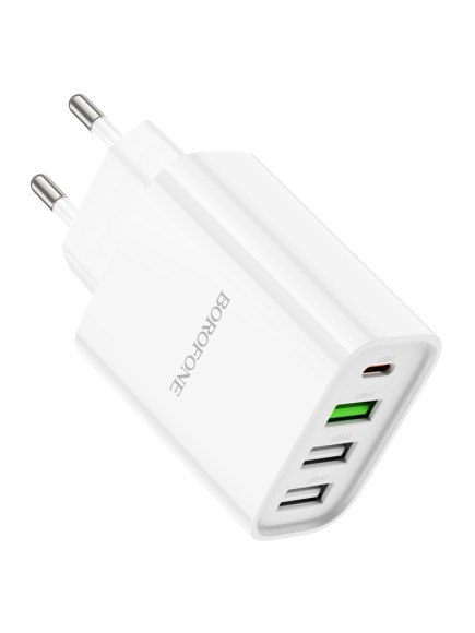 СЗУ Borofone BA79A 20W+3USB белый СЗУ Borofone BA79A 20W+3USB белый