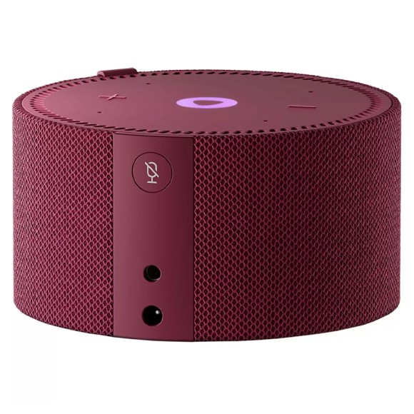 Умная колонка Яндекс Станция Мини (с часами) YNDX-00020 (красный гранат)