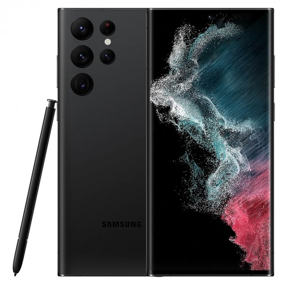 Samsung SM-S908N Galaxy S22 Ultra 5G 12/512Gb не РСТ   (Черный фантом)