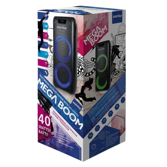 Портативная акустика SmartBuy (SBS-550) MEGA BOOM