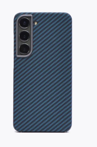Чехол-накладка Samsung S24 Plus KZDOO KEIVLAR черно-синий