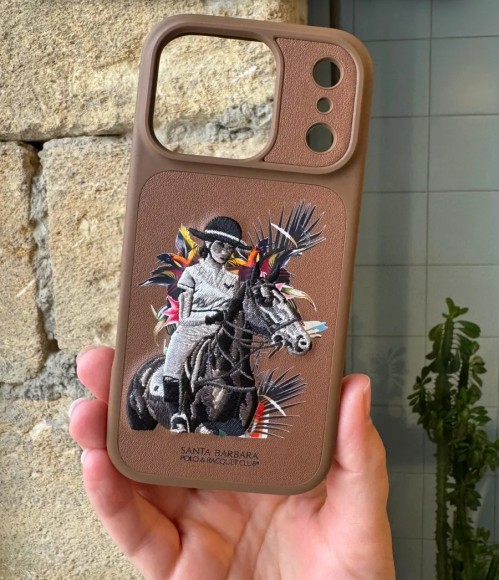 Чехол-накладка для iPhone 17 Pro Max Santa Barbara Magsafe Cedric Brwon