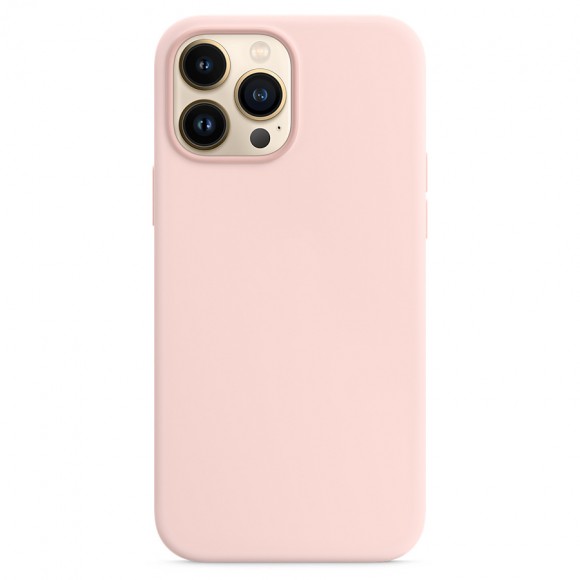 Чехол-накладка для iPhone 13 Pro Max Silicone Case MagSafe розовый
