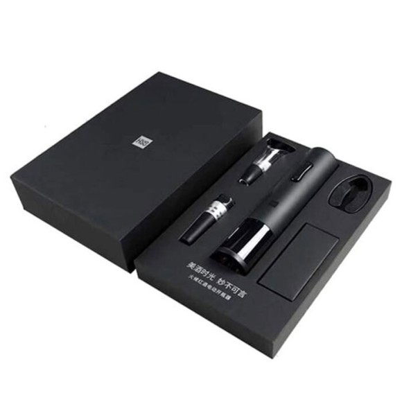 Винный набор HuoHou Electric Wine Bottle Opener BASIC HU0047, чёрный Винный набор HuoHou Electric Wine Bottle Opener BASIC HU0047, чёрный