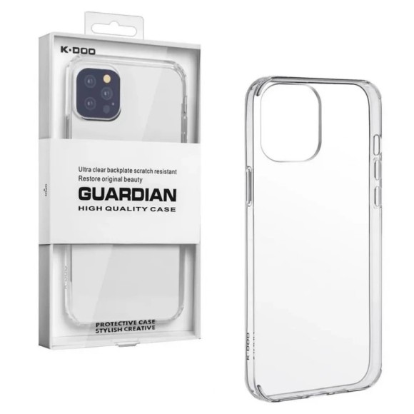 Чехол-накладка для iPhone 16 KZDOO Mag Guardian прозрачный