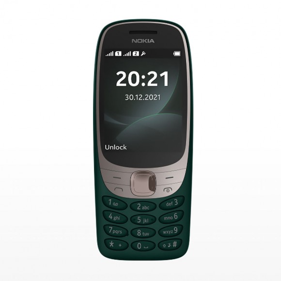 Телефон Nokia 6310 DS (зеленый)