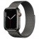Часы Apple Watch Series 7 45мм MKL33 Series 7 GPS+Cellular Graphite/Graphite Milanese Loop, графит/графит (Графитовый, Графитовый)