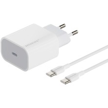СЗУ Breaking WC07 USB-C 20W+кабель Type-C-Type-C белый СЗУ Breaking WC07 USB-C 20W+кабель Type-C-Type-C белый