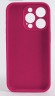 Чехол-накладка для iPhone 15 Pro Max Silicone Case малиновый